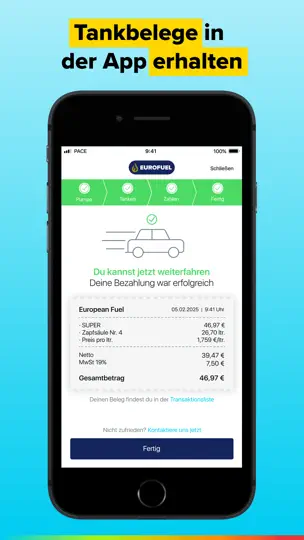 Screenshot von PACE Drive: Günstig Tanken auf dem iPhone 7
