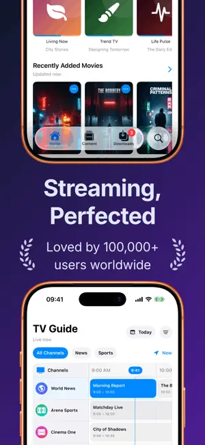 Tilfaz: Live & On-Demand IPTV screenshot 1