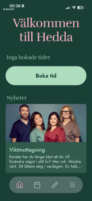 Hedda Care iPhone screenshot 2