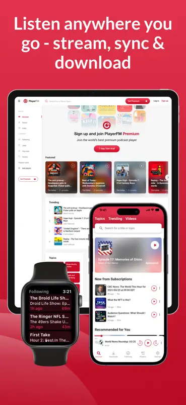 Player FM — Podcast App screenshot 8 of 8