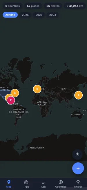 Mapmoir — Private Travel Map screenshot 2