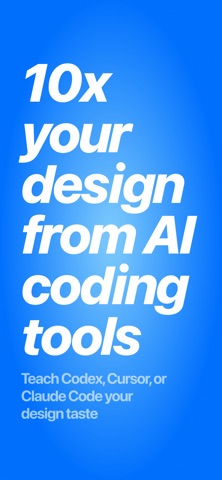 Taste: AI Design & Coding Tool Screenshot 1 of 6