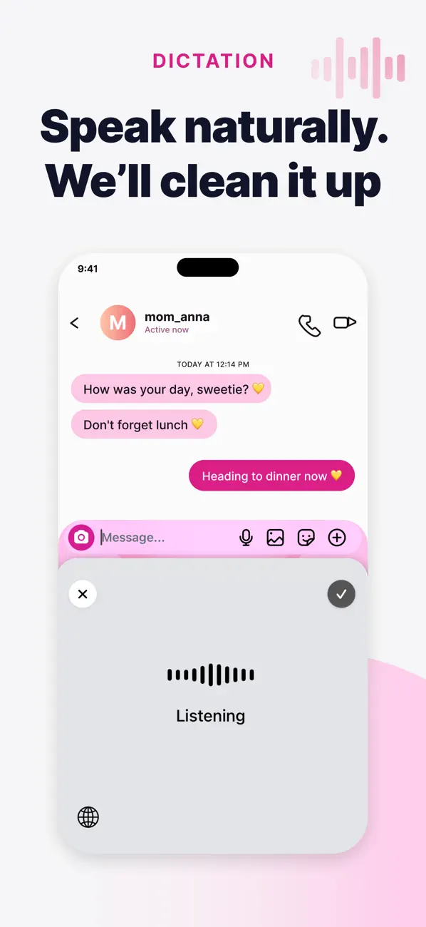 Screenshot #2 pour Chatform: AI Writing Keyboard
