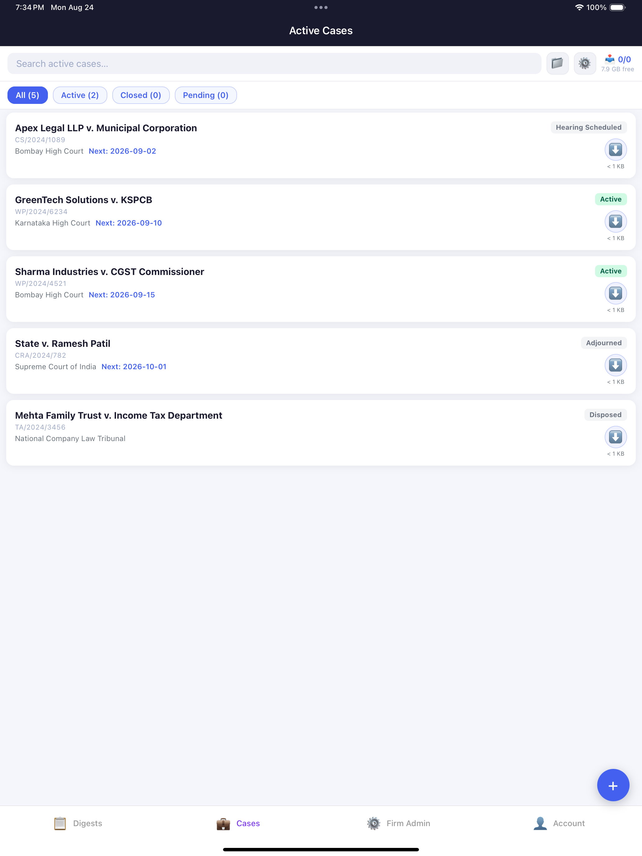 Case Digest screenshot 17