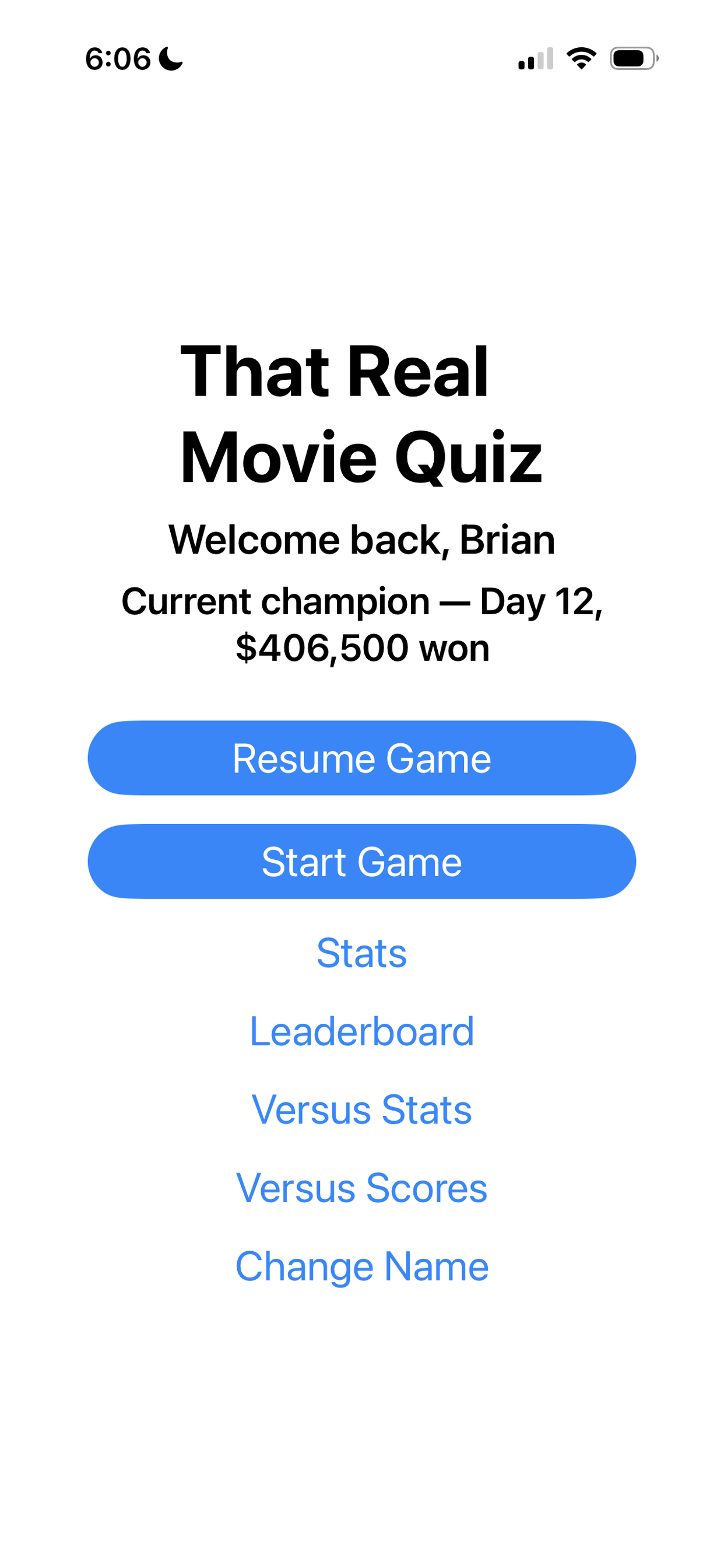 That Real Movie Quiz screenshot 2