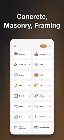 Construction Calculator & Cost Screenshot 2 of 6