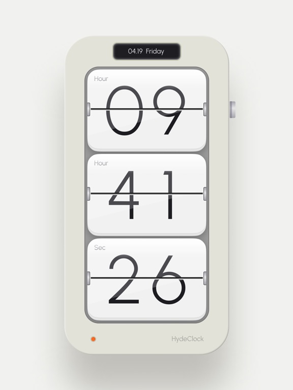 Hyde Clock iPad screenshot 5 - Lifestyle app