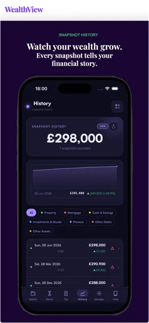 WealthView: Pension Planner UK screenshot 3