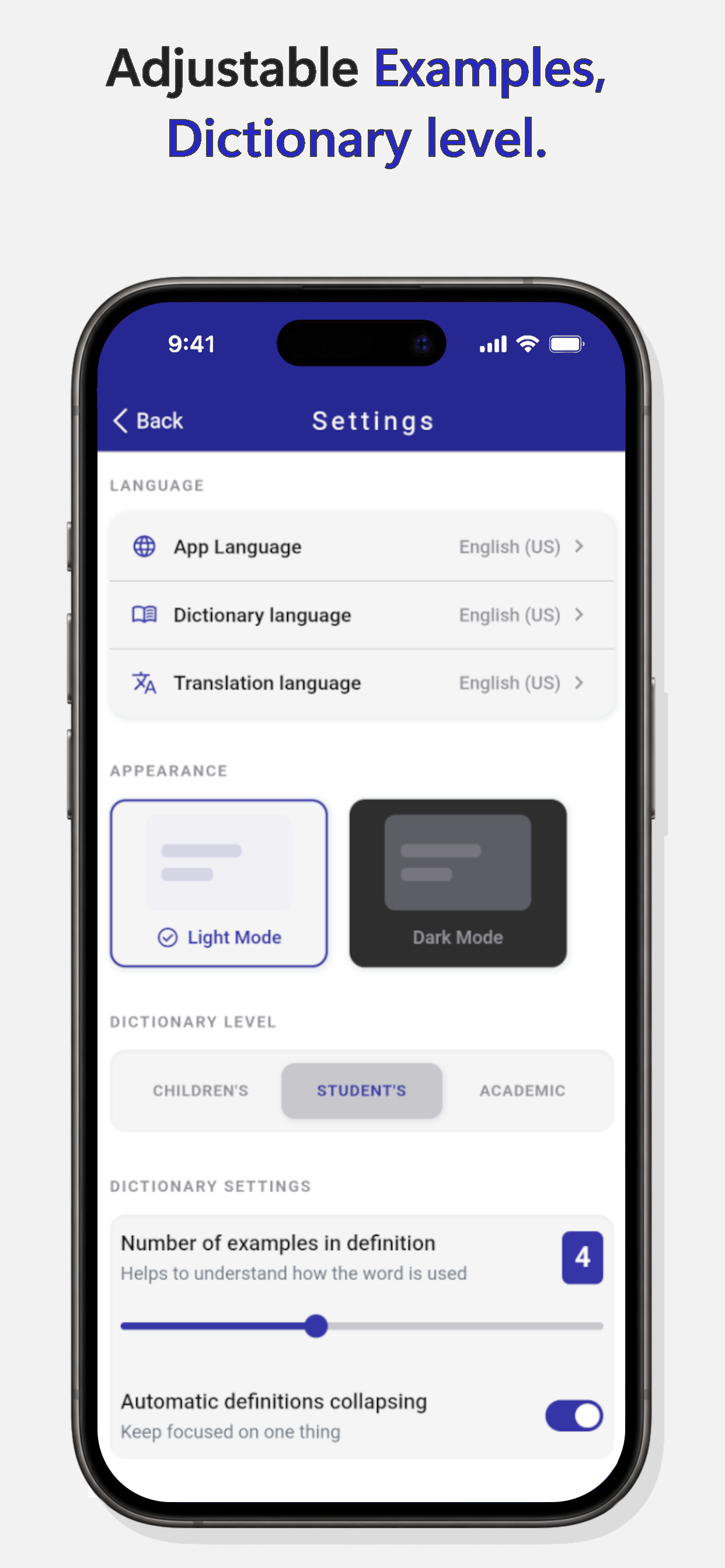 FAST Student Dictionary screenshot 6