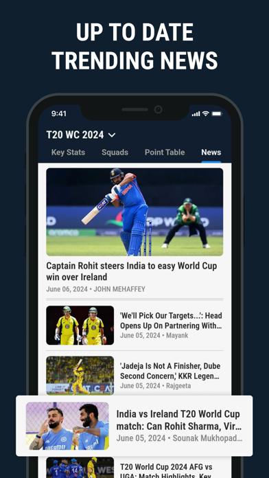 CricLive :Live Score Live line Screenshot