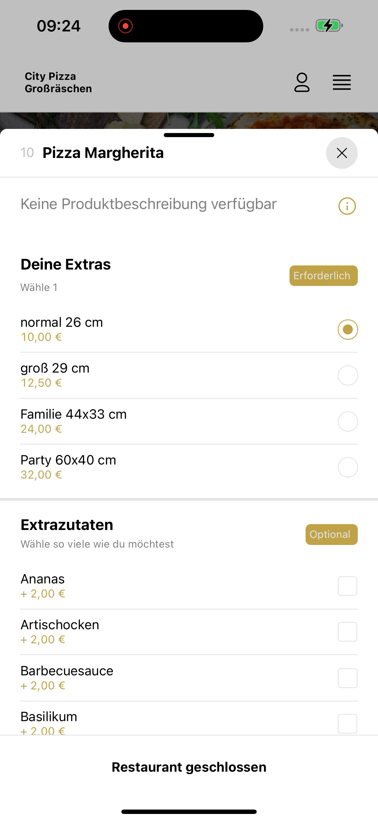 City Pizza Großräschen