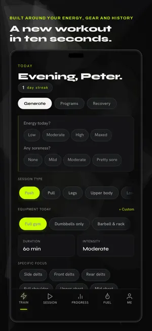 Form: AI Workout Coach screenshot 3