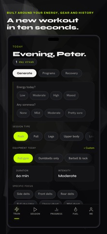 Form: AI Workout Coach Screenshot 3 of 5