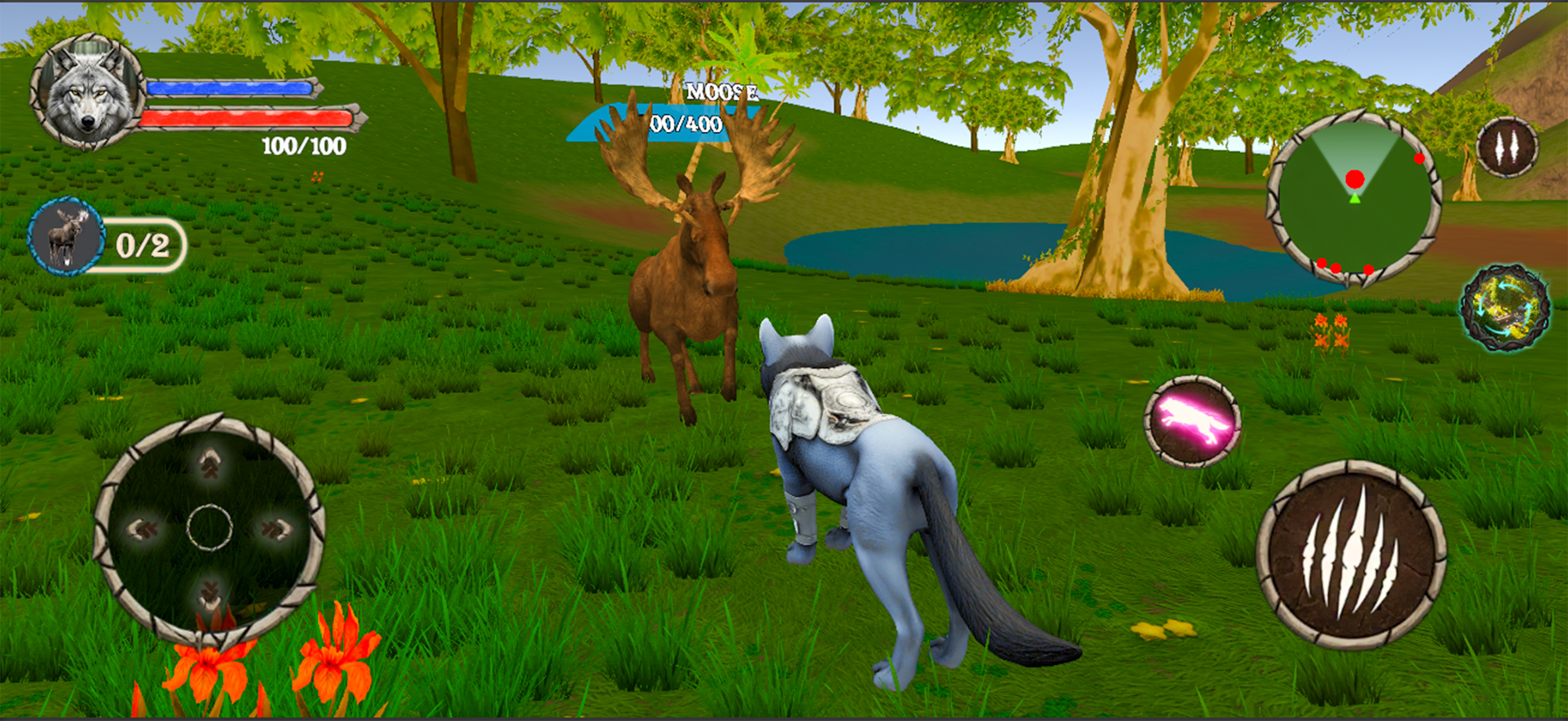 Wolf Hunter: Jungle Survival screenshot 4