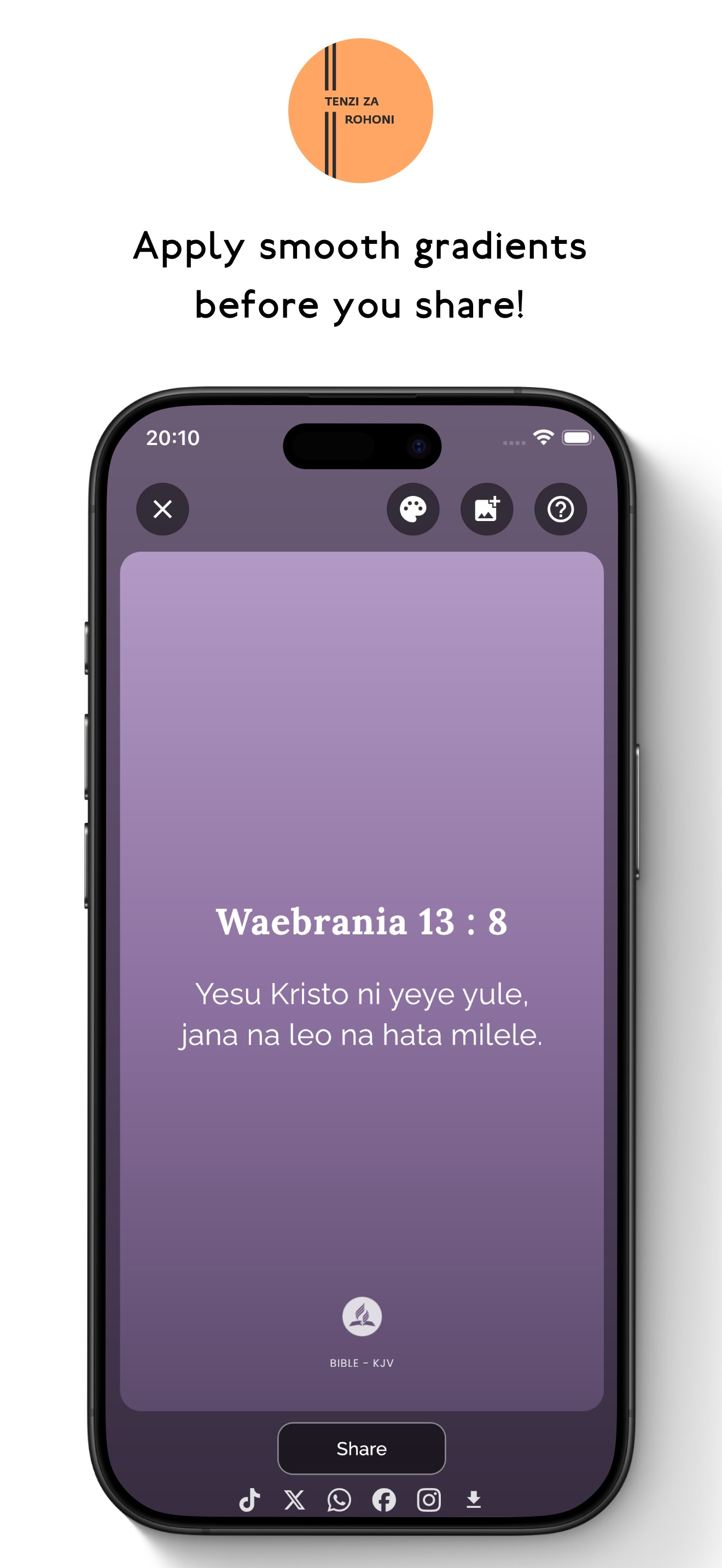 Tenzi za Rohoni + Biblia