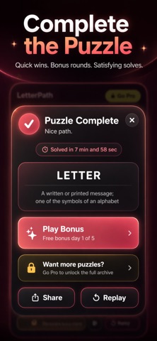 LetterPath - Word Puzzle Screenshot 3 of 5