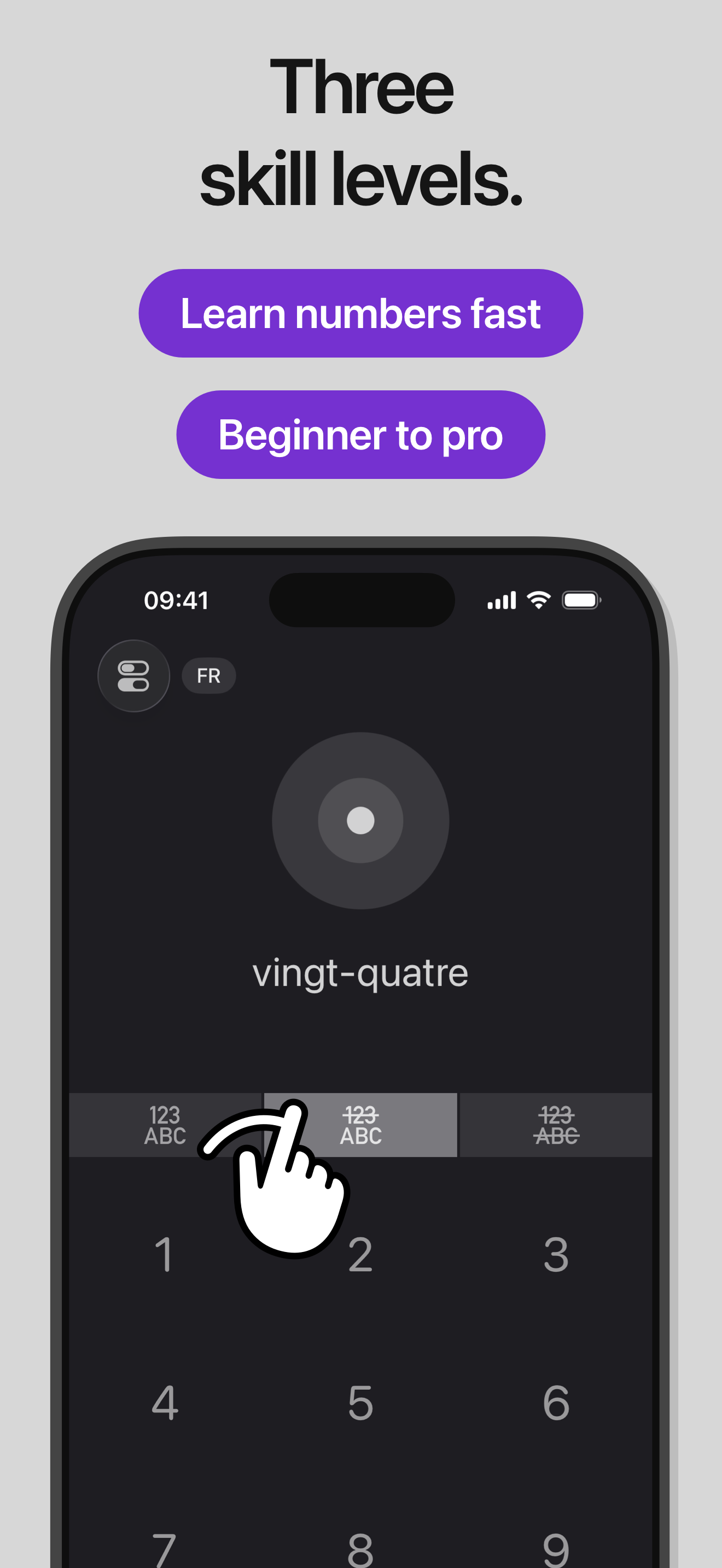 Numfred: Learn Numbers