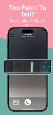 Pregnancy Test Checker: CLine iPhone screenshot