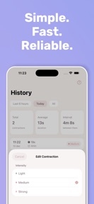 Contraction Timer: Pregnancy screenshot