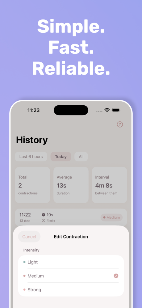Labour Timer: Contraction App+ screenshot 6