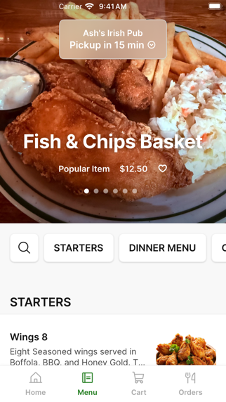 App screenshot