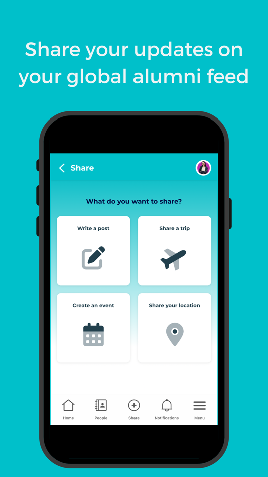#5. Gather Alumni (iOS) 由: JA Worldwide, INC