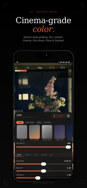 WonderFilm: Cinema Camera screenshot 2