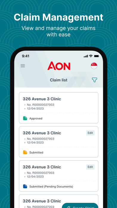 Aon Care+ Screenshot