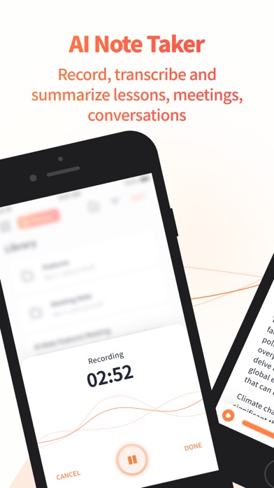 AI Note Taker Screenshot