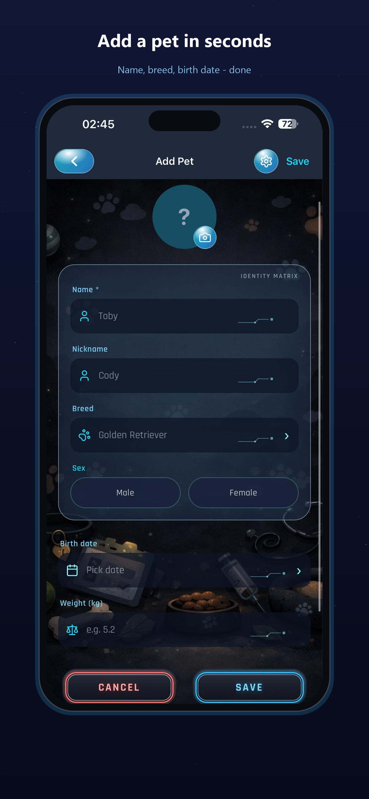 Petverse - Pet Care Manager screenshot 3