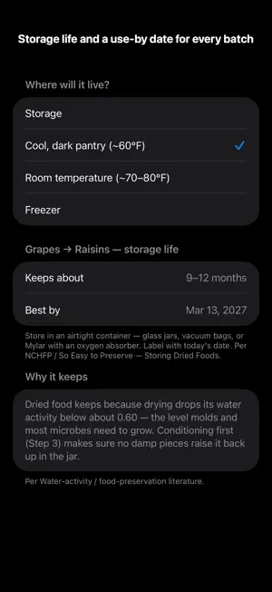 Cure: Dehydrate & Store screenshot 4