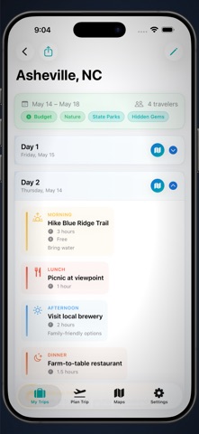 Pocket Travel Guide iPhone screenshot