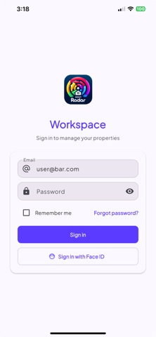 Rent Radar Admin screenshot