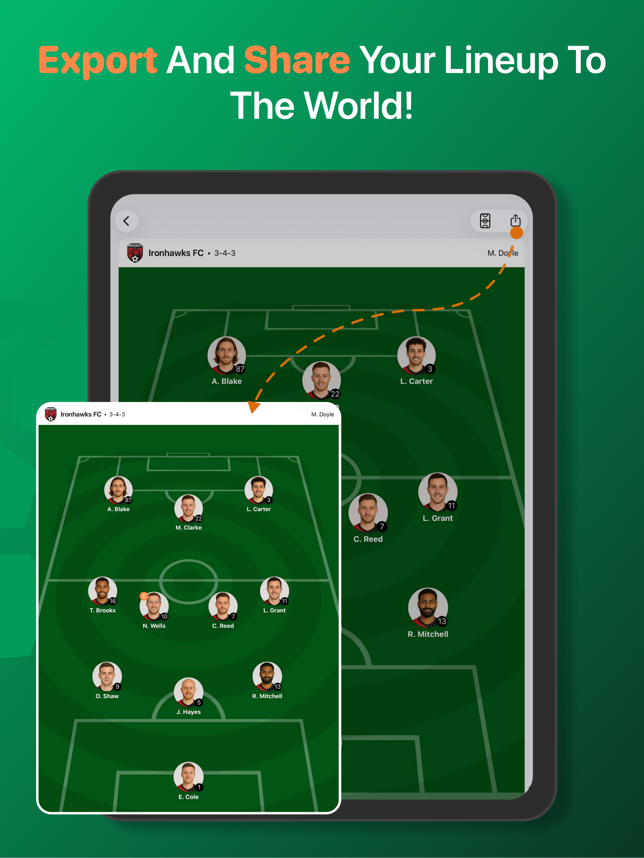 Soccer Line Up Builder 11 screenshot 21