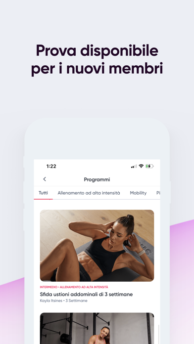 Sweat app fitness per donne screenshot 3