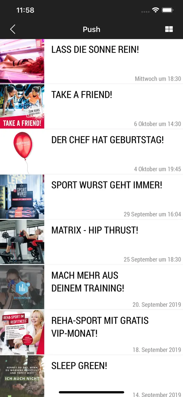 Screenshot #2 pour redFitness®