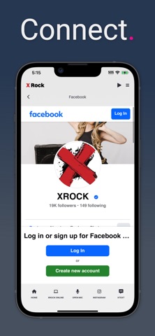 X Rock 101.1 & 103.5 iPhone screenshot