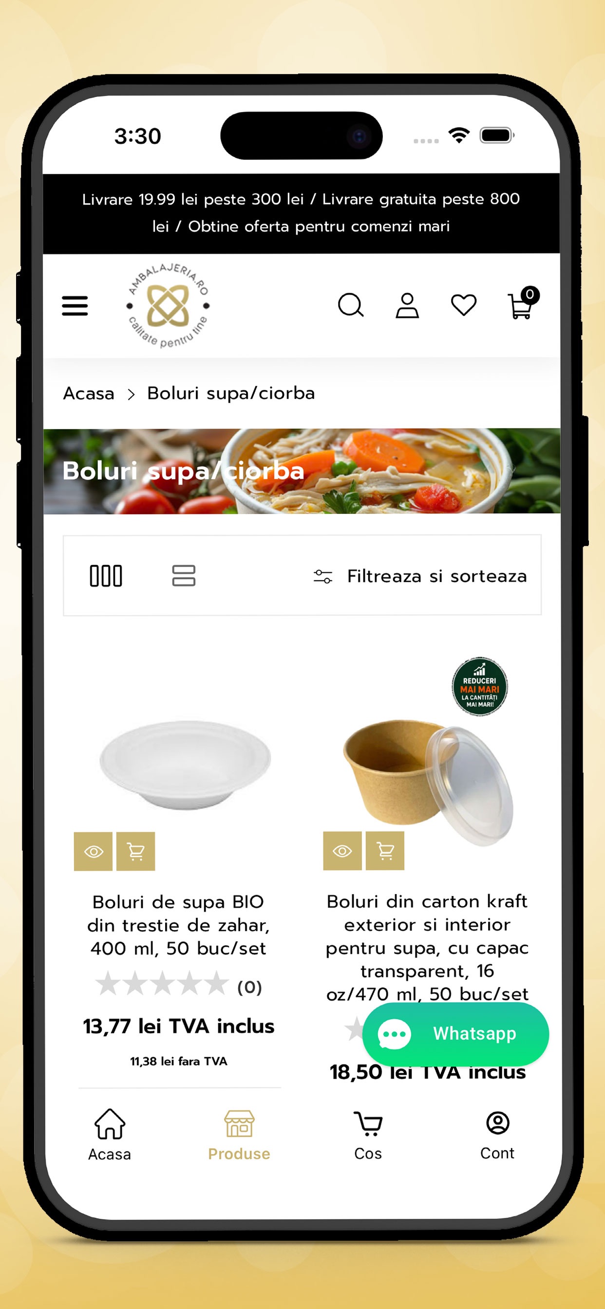 Screenshot 4 of Ambalajeria.ro