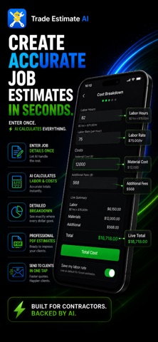 Trade Estimate AI Screenshot 2 of 6