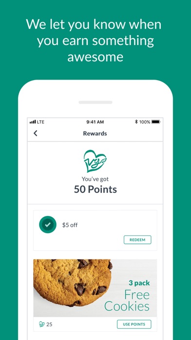 VG Rewards iPhone screenshot 4 - Food & Drink app