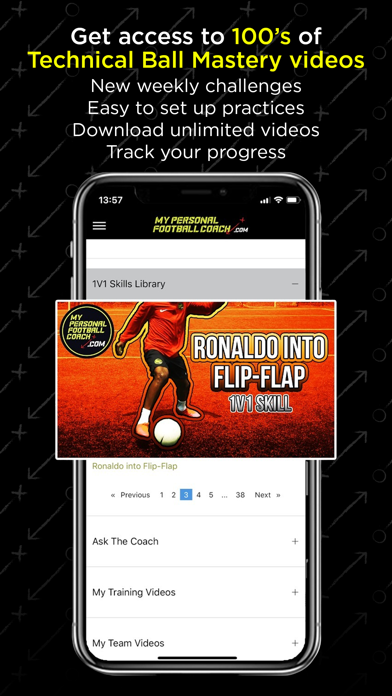 MyPersonalFootballCoach Screenshot