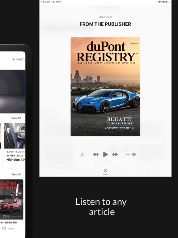 Screenshot #6 pour duPont REGISTRY Magazine