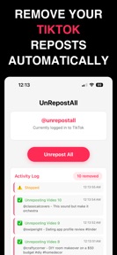 UnRepostAll: Repost Remover screenshot