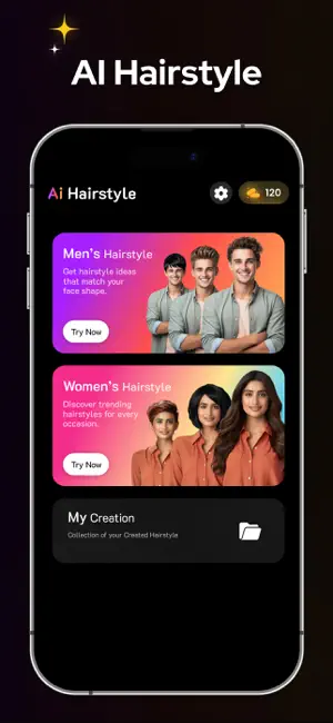 Hairstyle AI: Try On Hair Cut screenshot 1