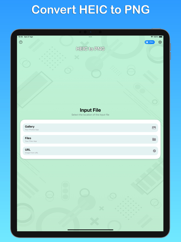 HEIC to PNG