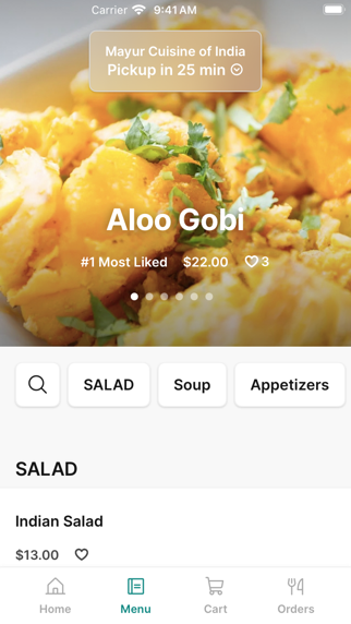 App screenshot