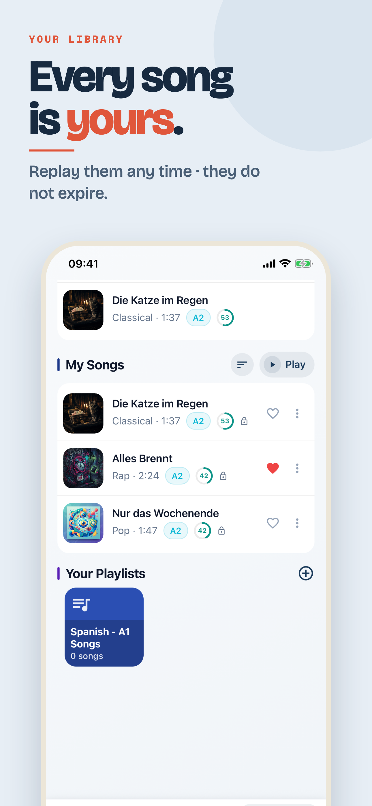 Lingotify: Songs to Learn screenshot 8