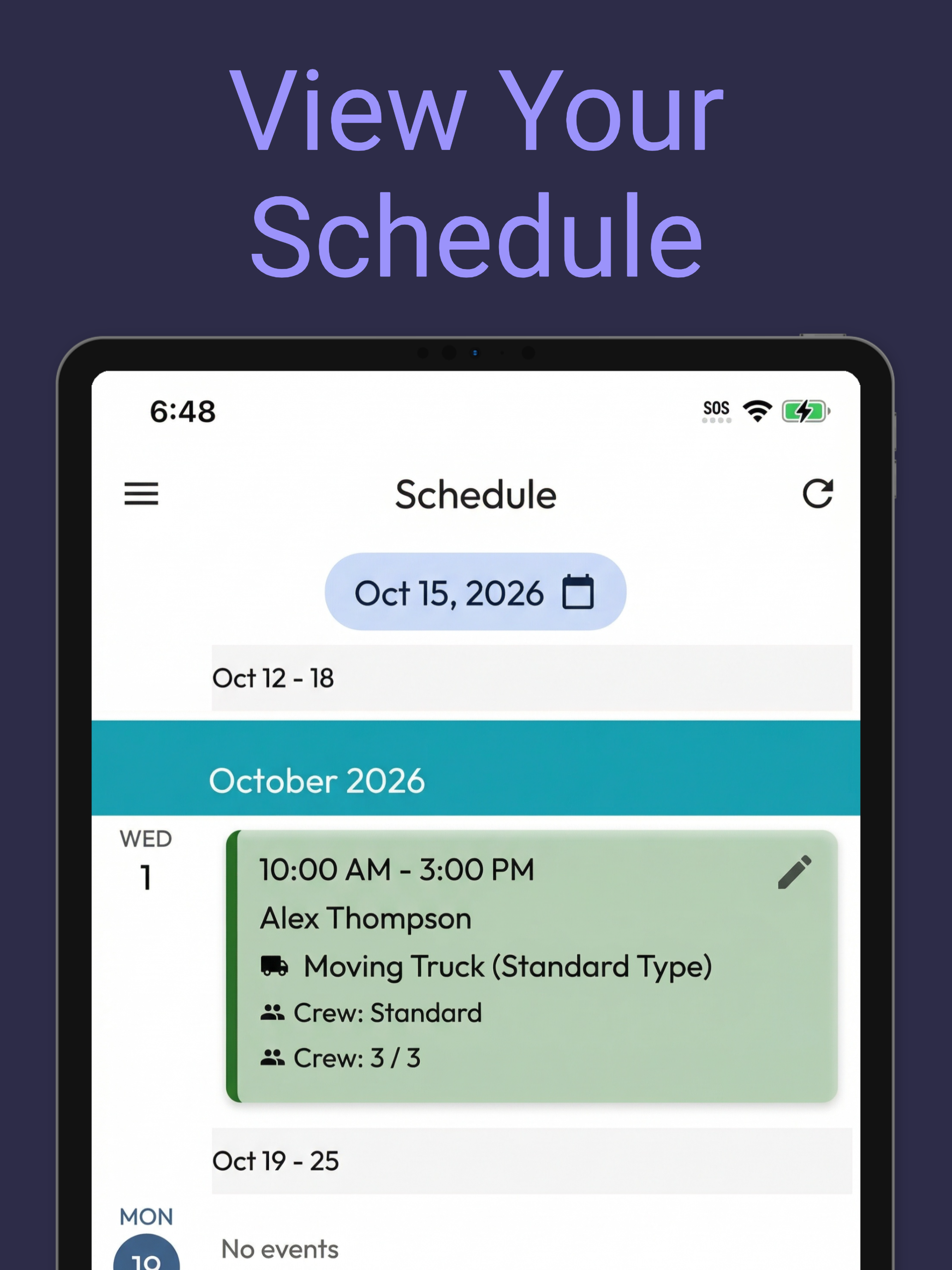 MovingCRM Movers screenshot 6