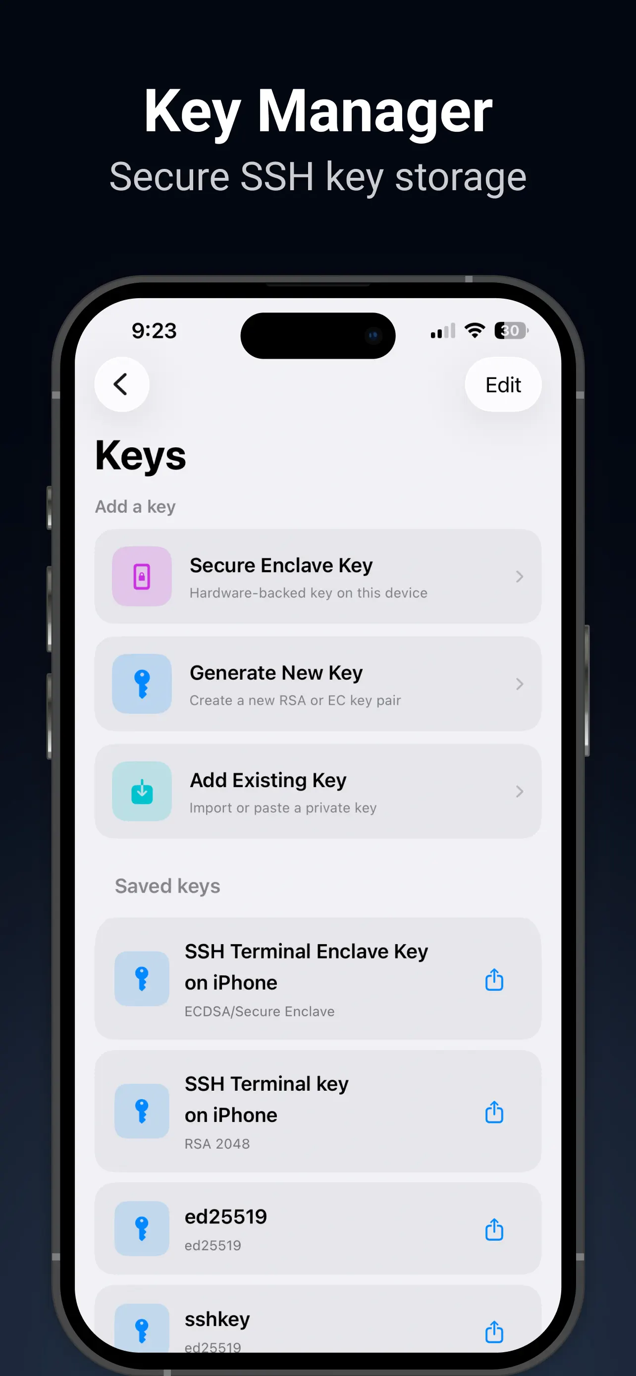 #7. SSH Client - Terminal (iOS) By: HANSIFY TECHNOLOGIES