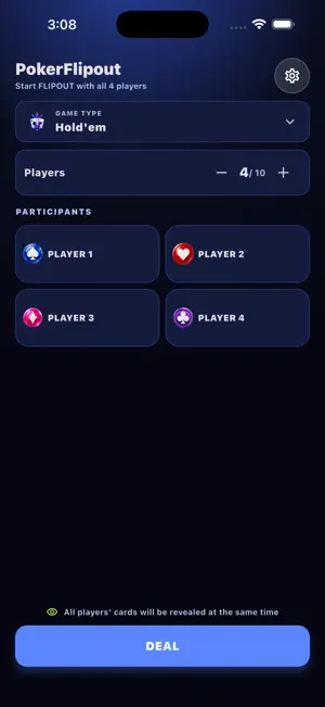 PokerFlipout: Poker Equity screenshot 1